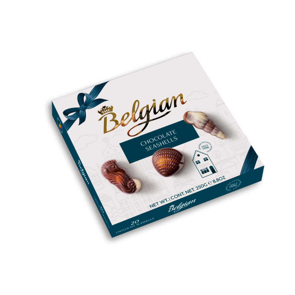 The Belgian Zeevruchten Giftbox blauw 250g