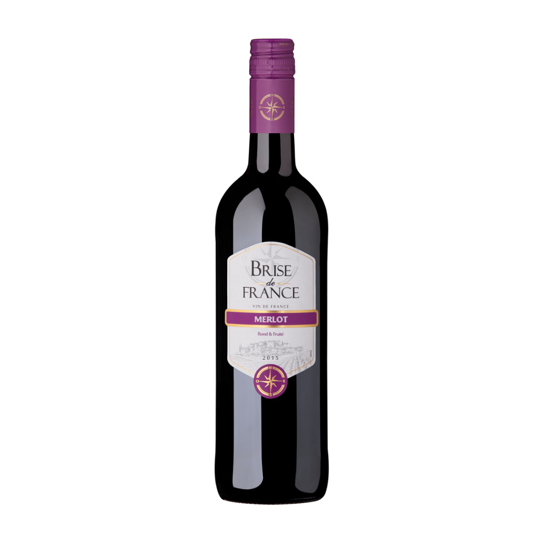 Brise de France Merlot Rood - Pays d'Oc 75cl