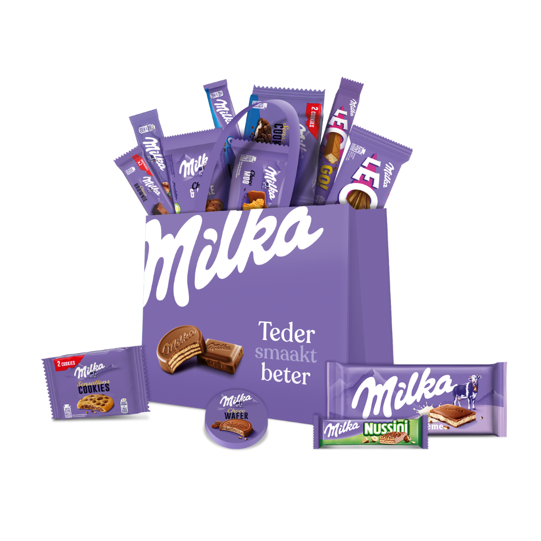 Chocolade- en koekenpakket – Milka