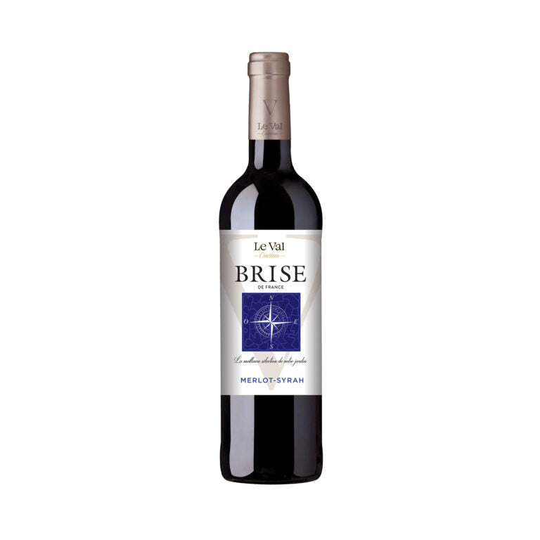 Brise de France Merlot-Syrah Rood - Pays d'Oc 75cl