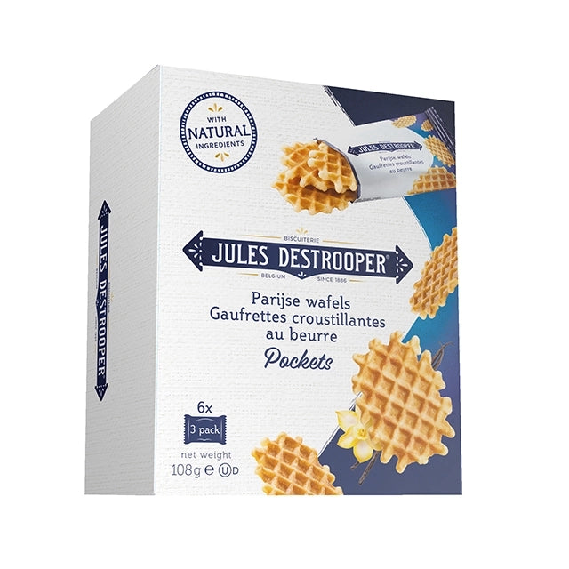 Jules' Pockets Parijse Wafels 6 x 18g