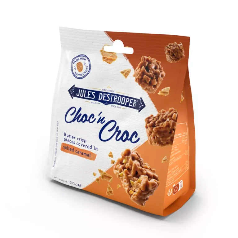 Jules Destrooper Choc ’n Croc Salted Caramel 100g