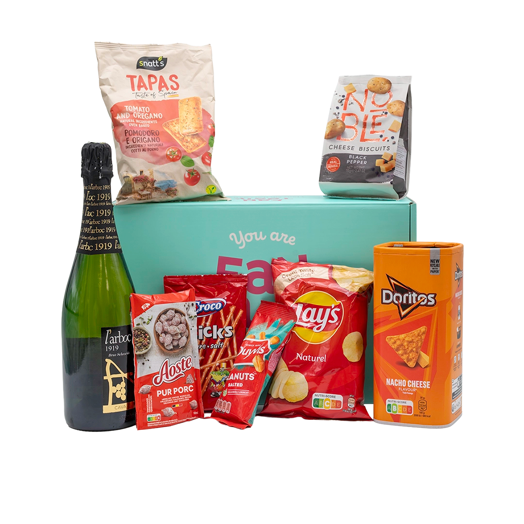 Fantasty Aperitiefgeschenk 'Cava & Treats'