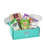 Fantasty-sche Snackbox mooi verpakt in de open cadeaudoos