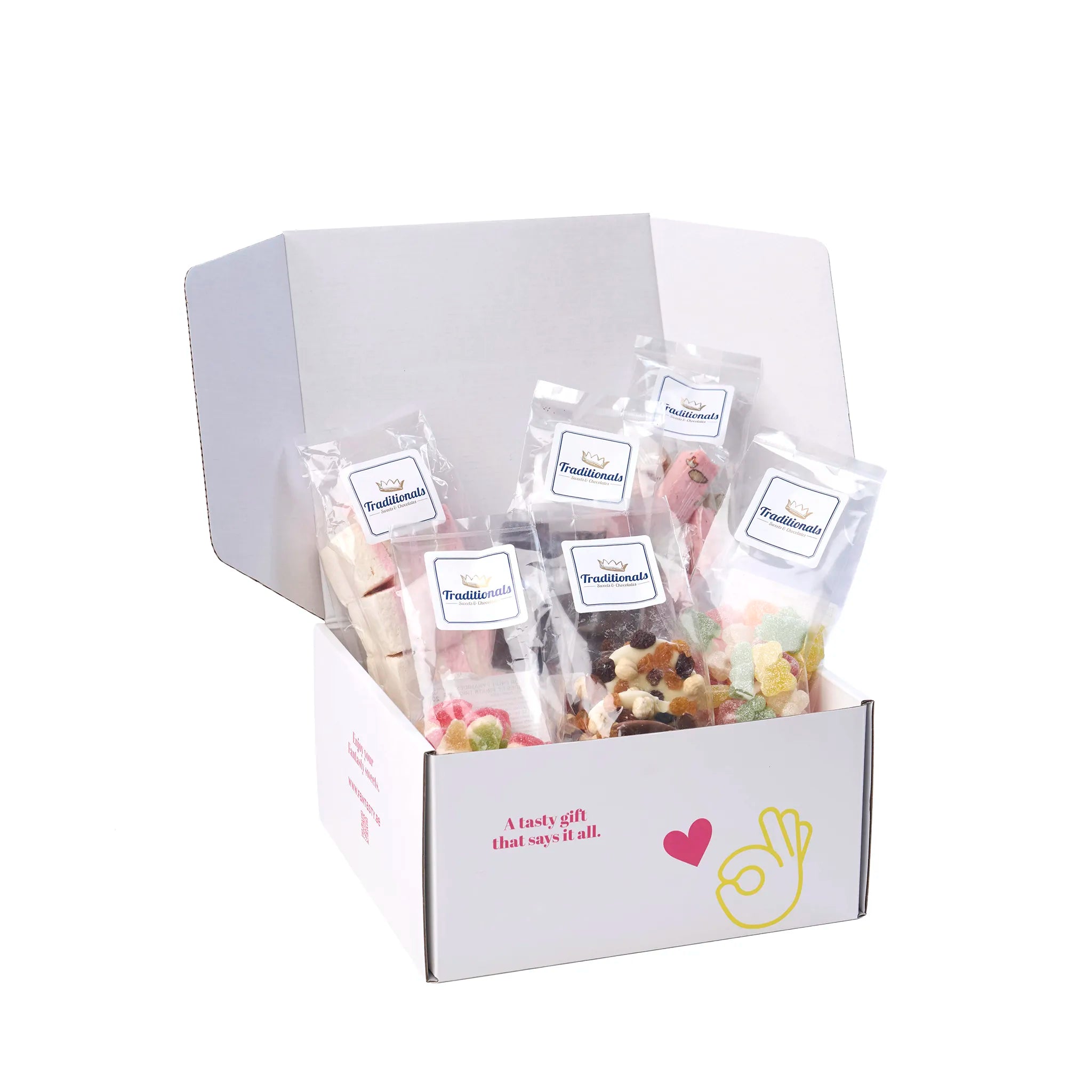 Geschenk Traditionals Belgische Smaaksensaties mooi verpakt in de open cadeaudoos