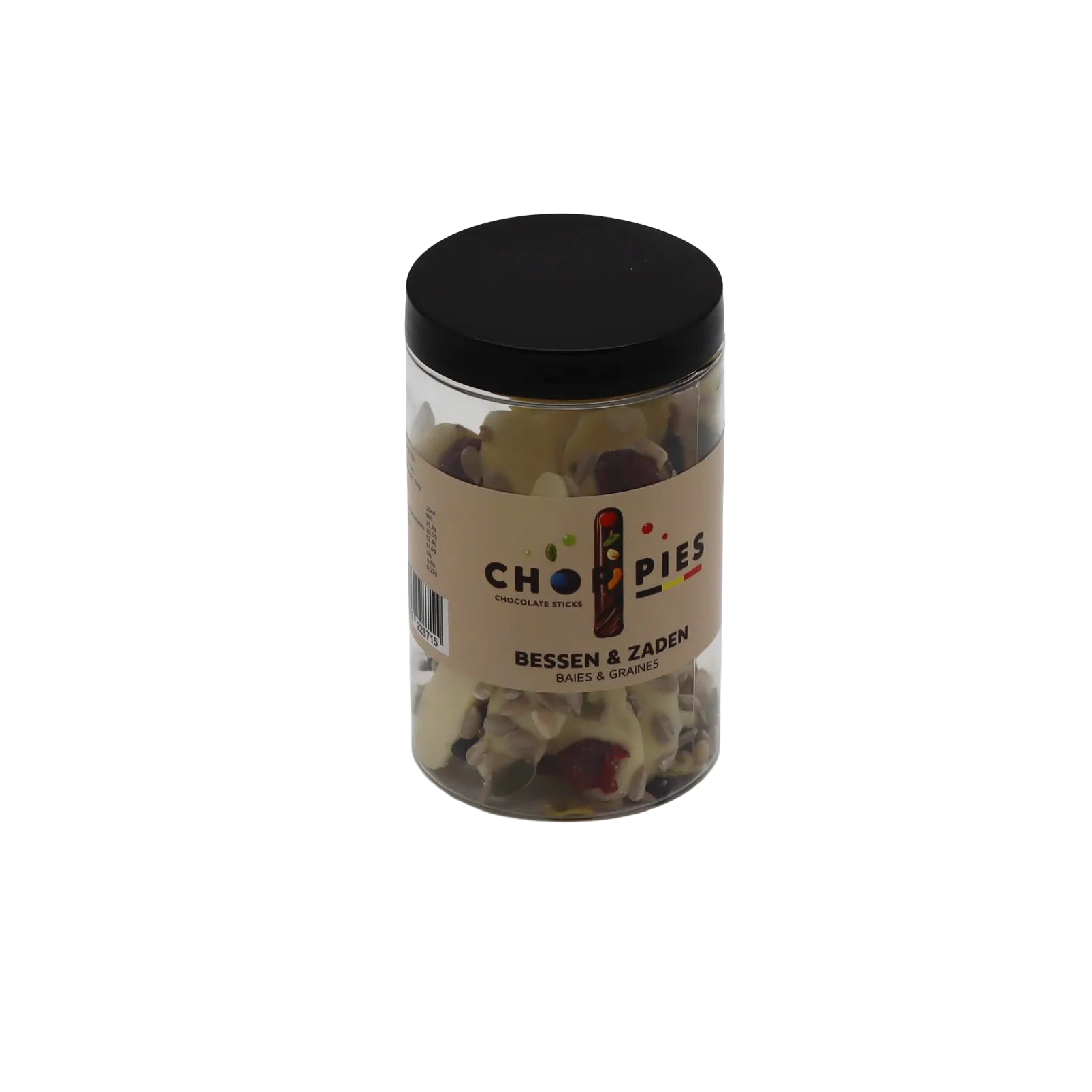 Choppies Chocolate Sticks Wit Bessen-Zaden