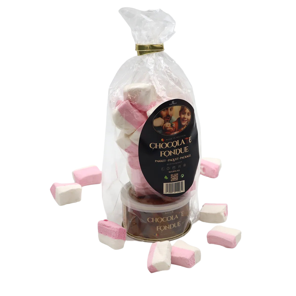 Chocolate Fondue Melk + Mallows 250g
