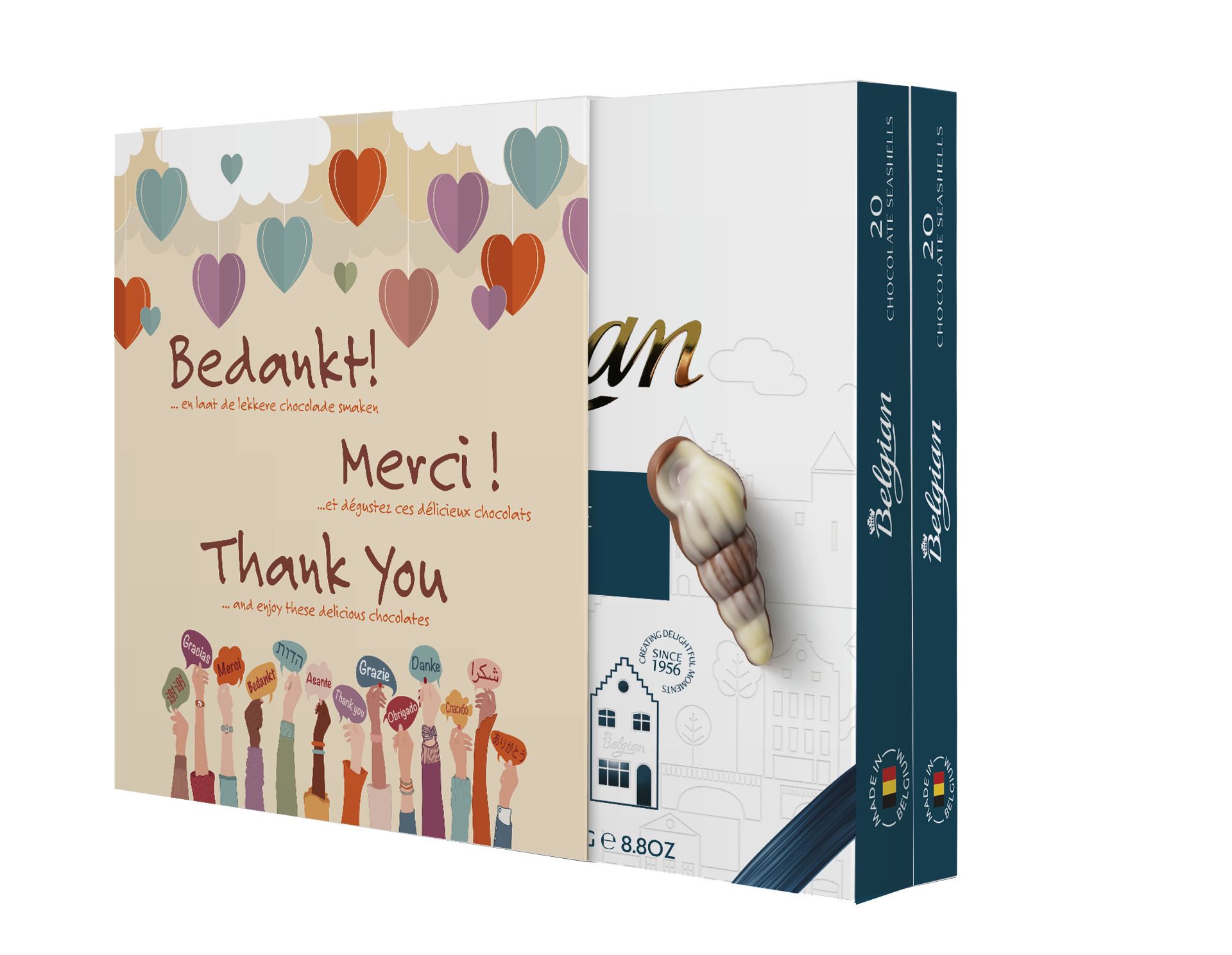 The Belgian Duo-Sleeve voor Giftboxen