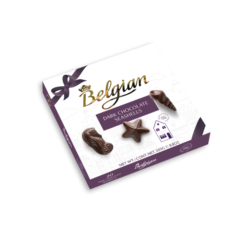 The Belgian Zeevruchten Dark Giftbox 250g