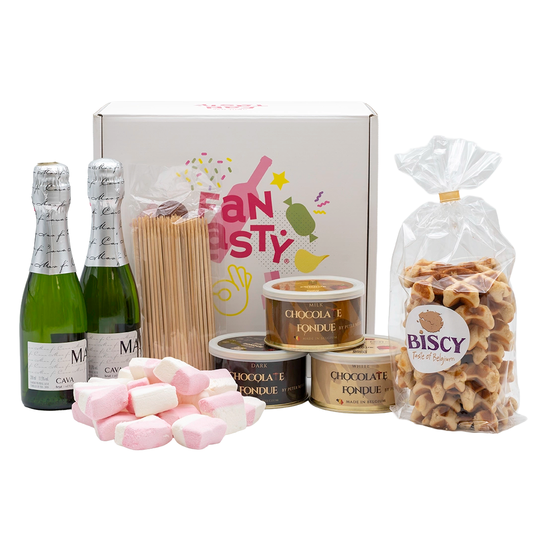 Chocolate Fondue, Bubbles & Sweets