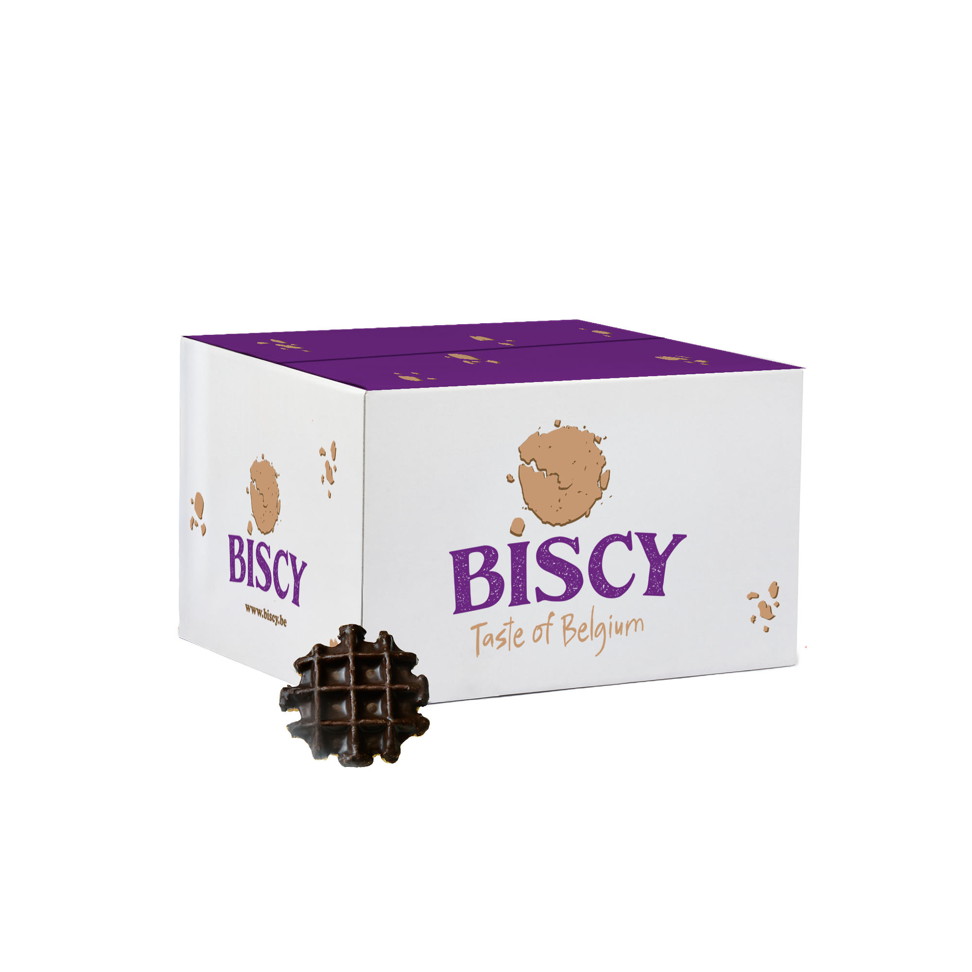 Biscy Vanillewafels met Cacaofantasie 700g
