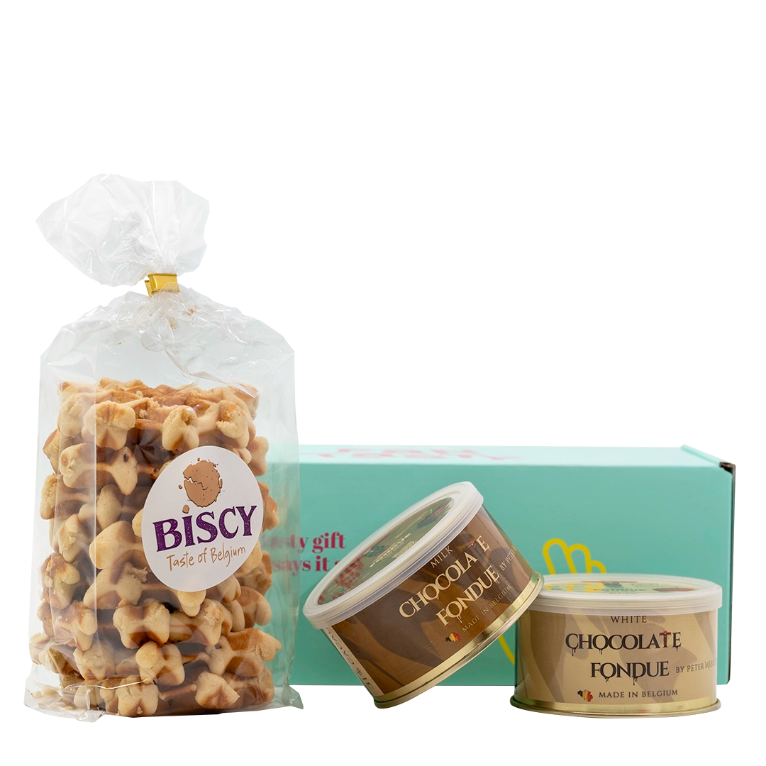 Chocolate Fondue & Biscy Belgian Waffles